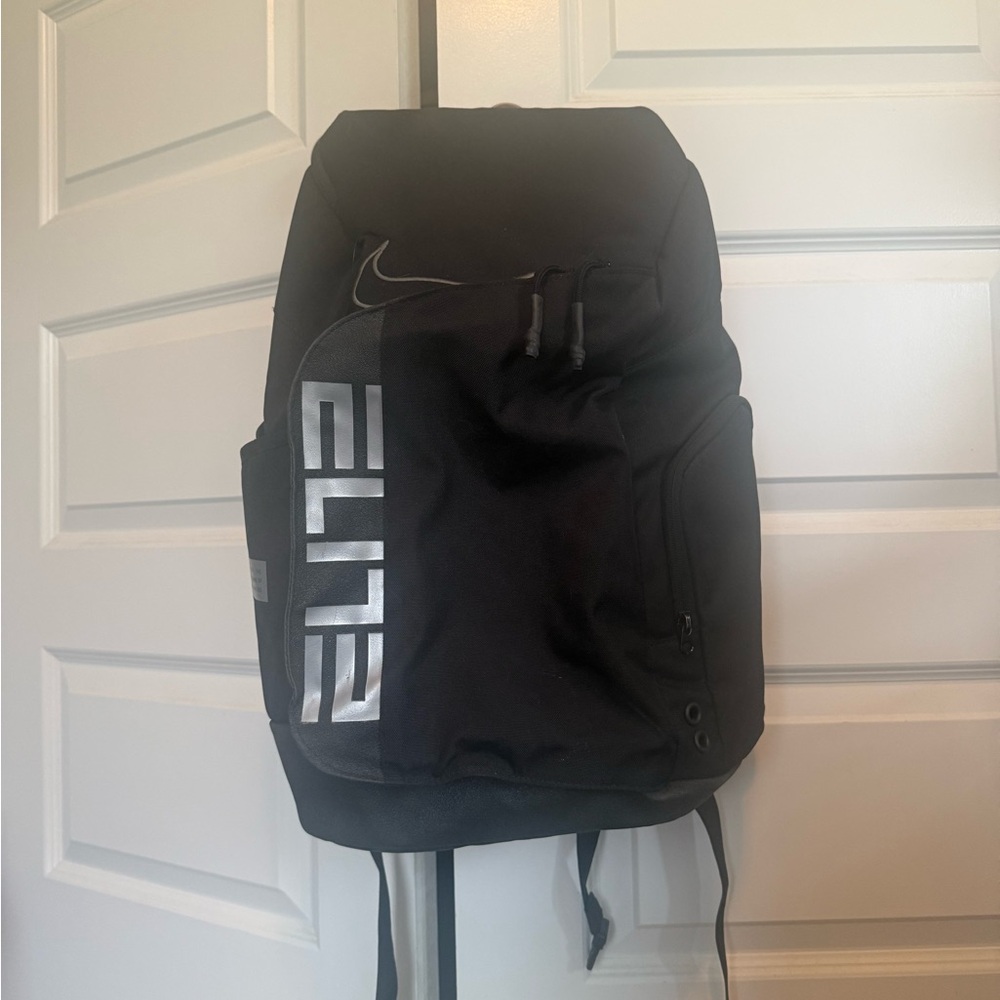 Nike Elite Black and Gray Backpack